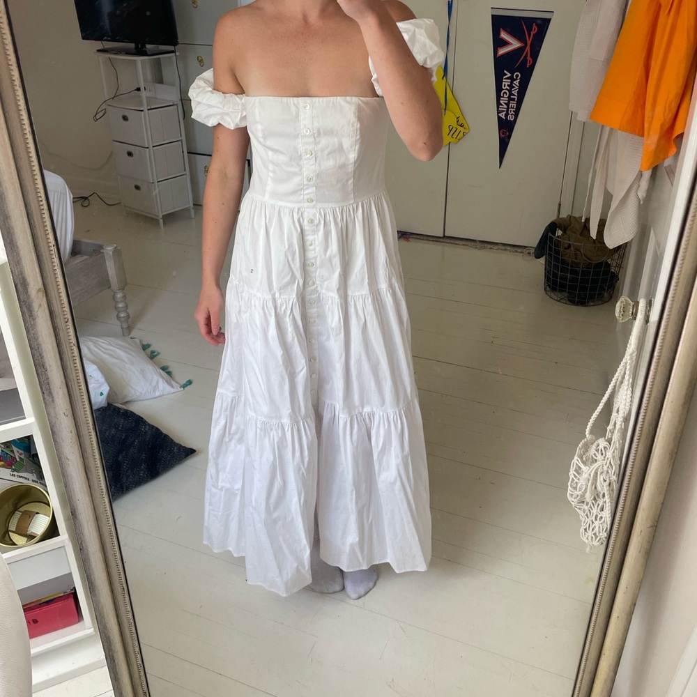 staud maxi dress